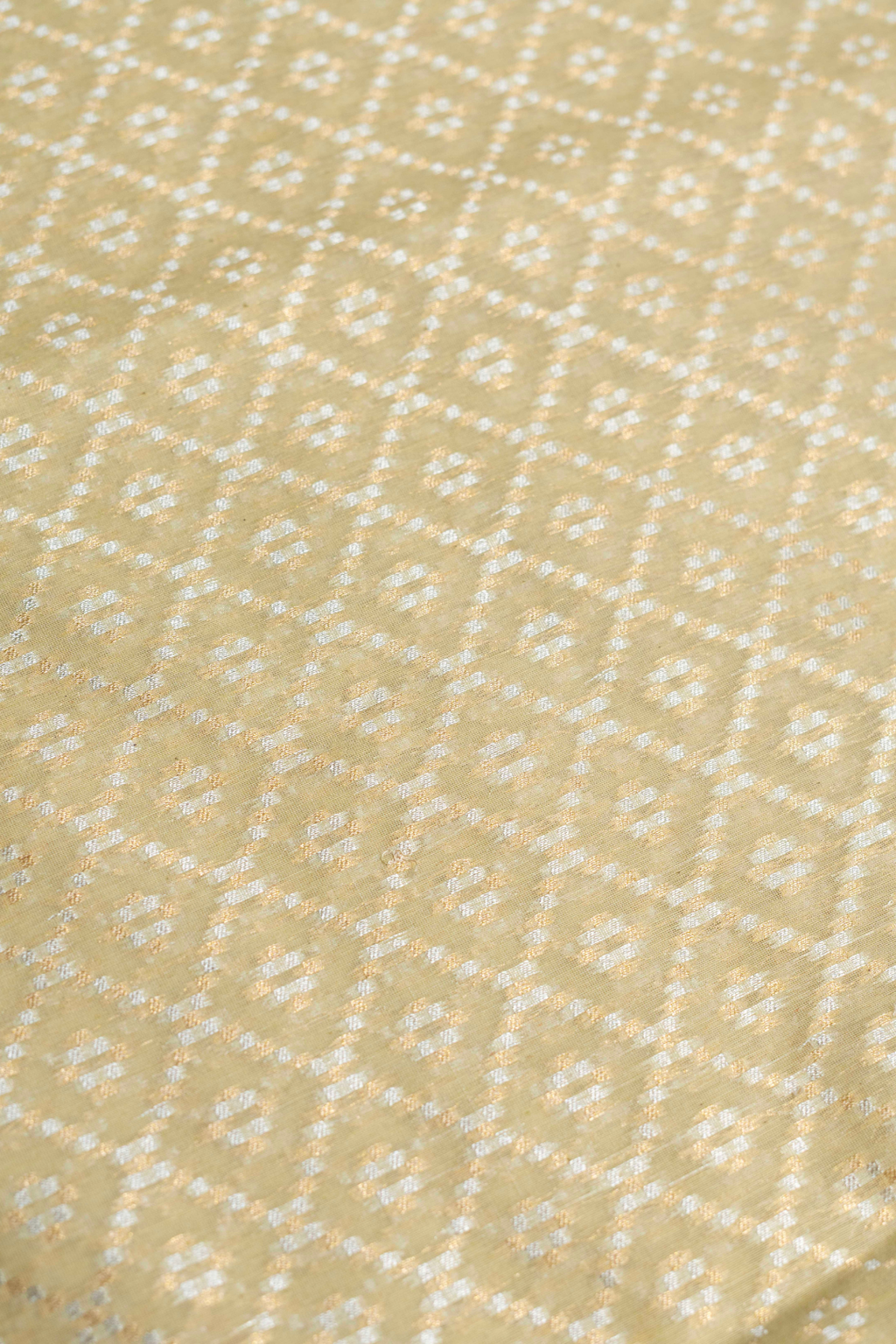 Handwoven Light Green Cotton Fabric